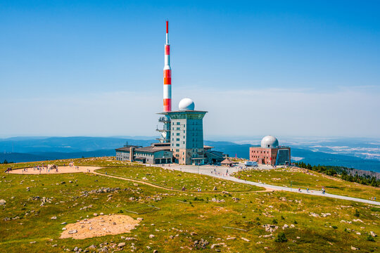 Der Brockengipfel im Sommer