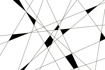 intersection of lines. abstract geometric pattern.