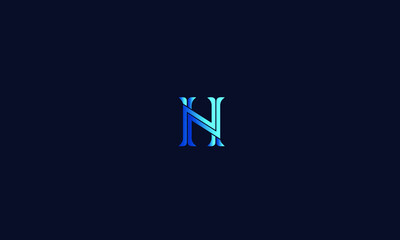 Abstract, Creative, Minimal and Unique Alphabet letter H logo