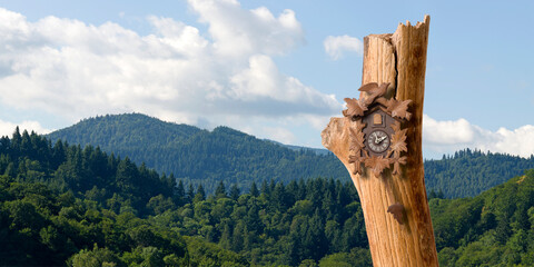 Schwarzwald mit Kuckucksuhr