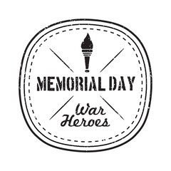 memorial day label
