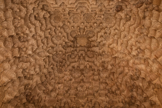 Wooden Moorish Ceiling Patterns. 