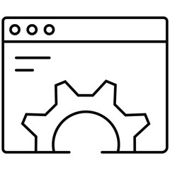 SEO optimization icon strategy, competitor analysis, responsive web design, usability improvement, page speed, landing, teamwork