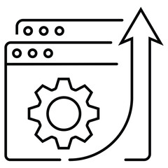 Web development web icon Marketing, analytics, e-commerce, digital, management, seo