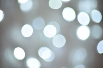 Obraz premium Blurred images from the lamp in the bedroom.