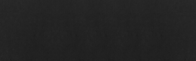 Panorama of Black leather texture and seamless background surface