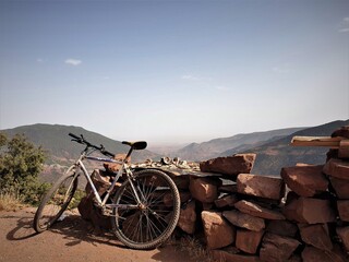 Kolarstwo w górach © Marcela