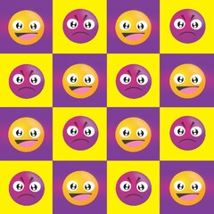 emoticons background