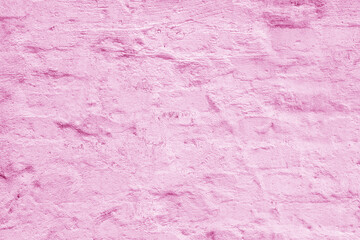 Pink stucco texture. Designer interior background. Abstract architectural surface.