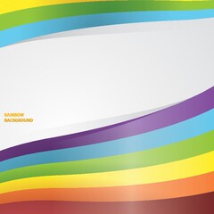 Obraz premium rainbow background