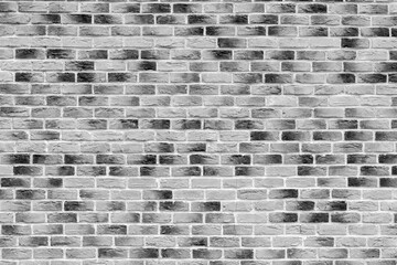 White brick wall. Loft interior design. Architectural background.