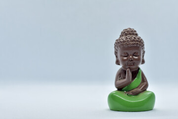 Chinese traditional little monk figure one