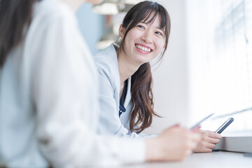 アジア人　女性　ポートレート