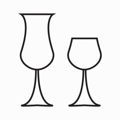 wine glasses