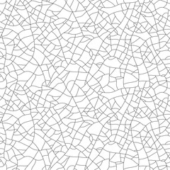 Craquelure for ceramic tile, seamless linear pattern. Stylish texture with repeating lines randomly. Grunge texture, consisting of fine cracks on the glazed surface. Grunge background. Raster copy
