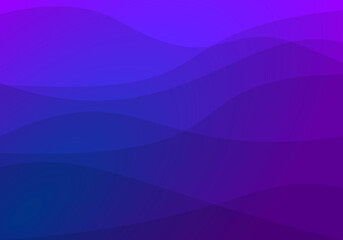 Abstract blue background with waves