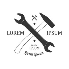 crossed spanner and hammer