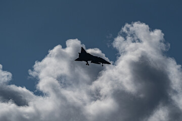 Dassault Rafale in Schweizer Bergen Swisss mountains 