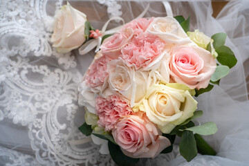 Obraz premium Bouquet mariée