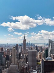 Fototapeta na wymiar Skyline von New York City 