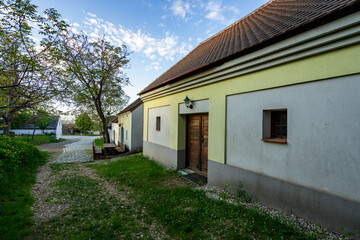 Fototapeta na wymiar European Village in lower Austria