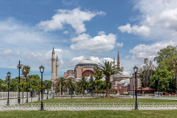 Obraz premium hagia sophia Mosque at istanbul, Turkey