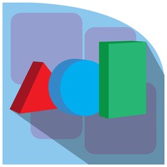 Obraz premium learning blocks