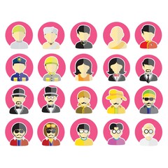 set of people icons