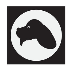 dog silhouette