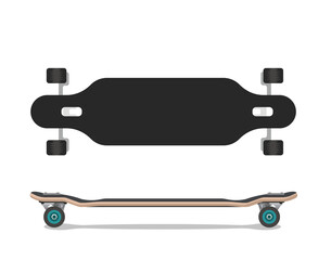 Skateboard vector illustration (Use for helmet, skateboards, stickers, t-shirt, decals typography,logos and design elements)