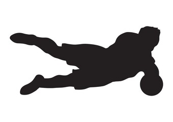 man playing football