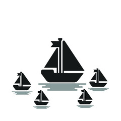 Heaps of stone rocks