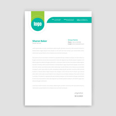 Unique style letter head templates for your Business.