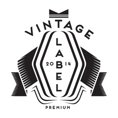 Fototapeta premium vintage premium label