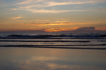 Fototapeta premium sunset on the sea
