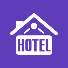 Hotel -  Metro Tile Icon