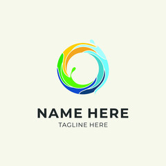 Obraz premium Smart Simple Modern Logo For Company
