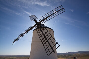 Windmill in Consuegra,Castile–La Mancha,Spain,Europe
