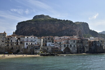 Fototapeta premium village in the sea