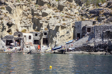 August 2017 - Italy- Aeolian Islands - The archipelago made up of volcanic islands is of great natural beauty