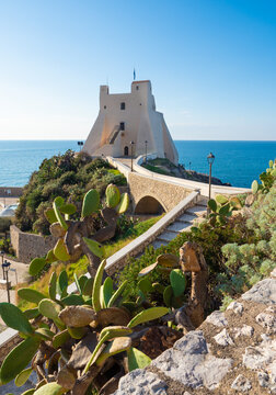 Sperlonga (Italy) - The touristic white city on the sea, province of Latina, Lazio region