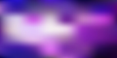 Obraz premium Light purple vector gradient blur pattern.