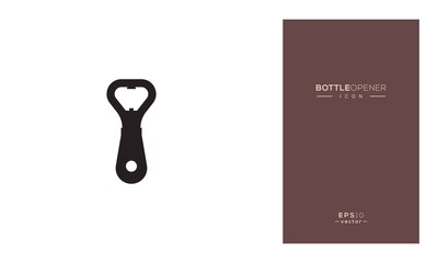 Bottle opener logo template