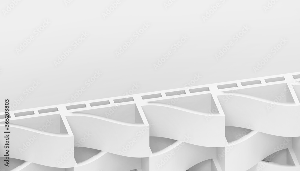 Poster modern creative pattern background shapes geometric minimal and concept on grey and white background