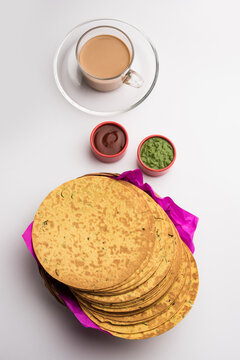 Khakhra is a thin cracker common in the Gujarati cuisines of western India, especially among Jains