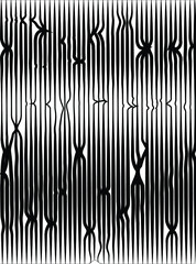 modern new pattern design with line arts.