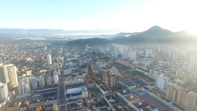 praia grande - manh&atilde;