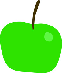 Apfel grün