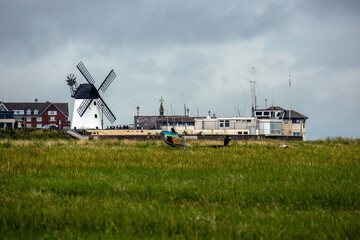 Fototapeta na wymiar Lytham St. Annes Windmill, Lancashire, UK