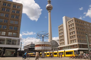 Deurstickers Berlin-Alexanderplatz © holger.l.berlin